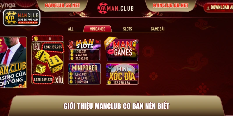 Giới thiệu Manclub cơ bản nên biết