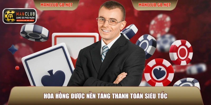 Hoa hồng được nền tảng thanh toán siêu tốc