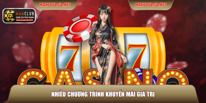 Nhiều chương trình khuyến mãi giá trị 